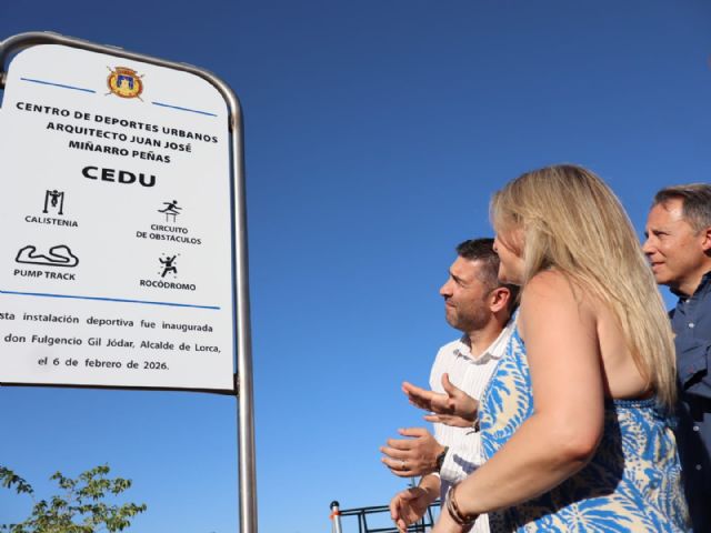 El arquitecto lorquino Juan José Mi&ntilde;arro Pe&ntilde;as da nombre al Centro de Deportes Urbanos de Santa Clara como homenaje a su legado profesional y humano - 5, Foto 5