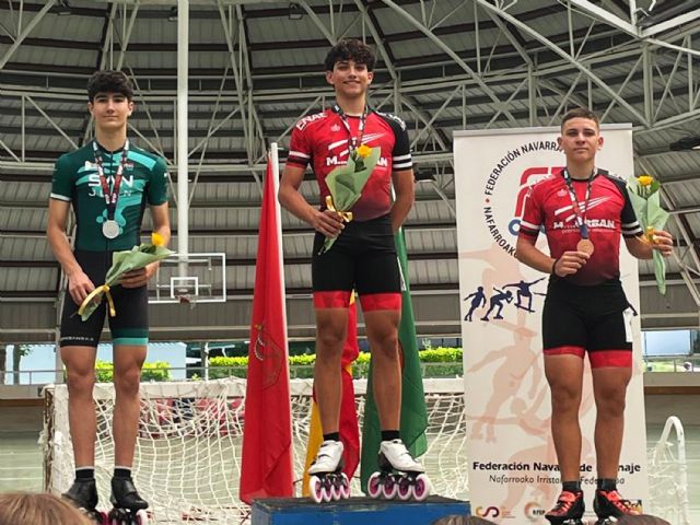 El torre&ntilde;o Pablo González, doble campeón de Espa&ntilde;a juvenil de patinaje de velocidad - 2, Foto 2