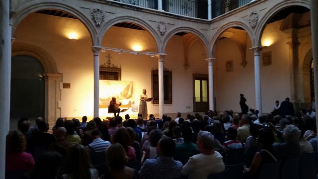 El claustro del Palacio de San Esteban recibe a la soprano Paloma Gallego y al músico Andrés Alberto Gómez en el ciclo de música antigua - 2, Foto 2