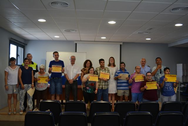 Concluyen las XVI Jornadas de Educación Vial para usuarios del Centro Ocupacional Urci - 1, Foto 1