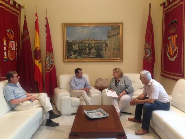 Ayuntamiento y UNED mantienen un encuentro para seguir mejorando el funcionamiento de la extensión en Lorca - 1, Foto 1