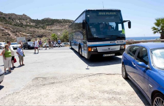 Una línea de autobús volverá a unir Cala Cortina y El Portús a partir del viernes - 1, Foto 1