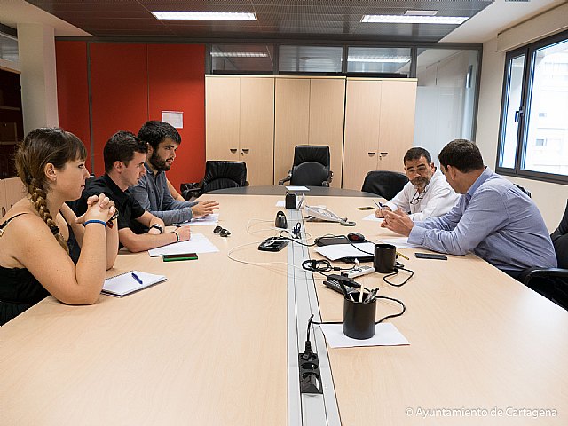 El Gobierno local y el Consejo de Estudiantes de la UPCT encuentran vías de colaboración - 1, Foto 1