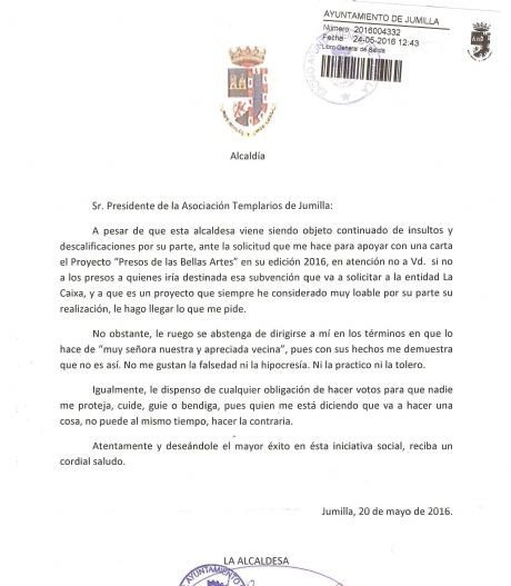 Comunicado de los Templarios de Jumilla - 2, Foto 2