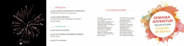 Actuaciones musicales, concursos y campeonatos deportivos para celebrar las fiestas de la Semana de la Juventud en la Estación de Blanca - 3, Foto 3