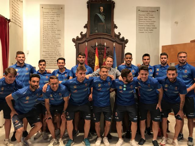 El Alcalde recibe al Lorca Deportiva en el Ayuntamiento por haber conseguido el ascenso a Segunda División B - 2, Foto 2