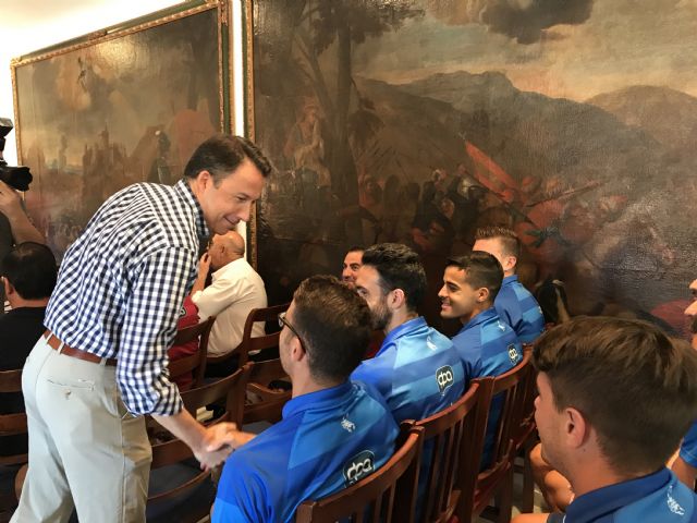 El Alcalde recibe al Lorca Deportiva en el Ayuntamiento por haber conseguido el ascenso a Segunda División B - 3, Foto 3