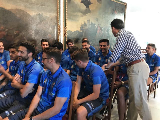 El Alcalde recibe al Lorca Deportiva en el Ayuntamiento por haber conseguido el ascenso a Segunda División B - 4, Foto 4