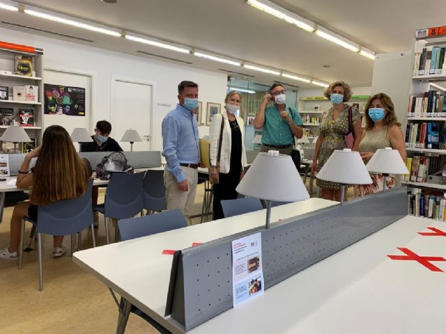 Las Bibliotecas de Murcia abren con 208 puestos para el estudio y consulta en sala - 4, Foto 4