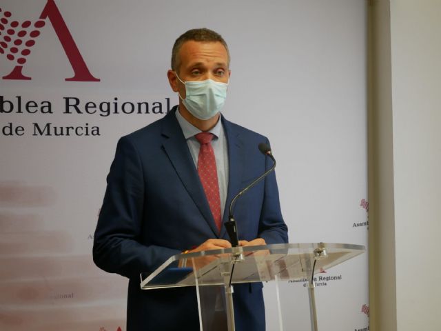 Joaquín Segado: López Miras ha realizado un  discurso valiente, reivindicativo y de exigencia ante un Gobierno de España que debe cumplir con los ciudadanos Región - 1, Foto 1