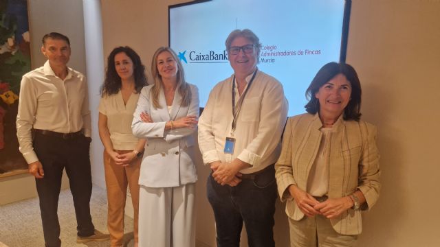 CaixaBank y el Colegio de Administradores de Fincas de la Región de Murcia firman un convenio de colaboración para impulsar la actividad profesional del sector - 2, Foto 2