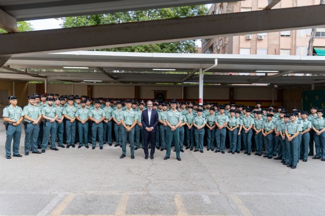 135 guardias civiles alumnos se incorporan a la Región de Murcia - 3, Foto 3