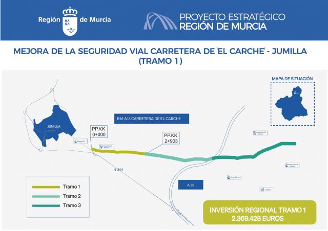 La Comunidad inicia las expropiaciones para la mejora de la carretera de El Carche en Jumilla, Foto 2