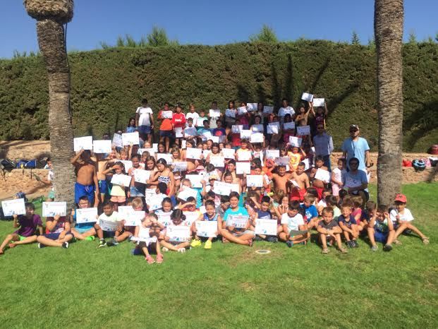 Un total de 145 niños participan en la segunda quincena de julio del Campus de Verano dentro del Verano Polideportivo´2016, Foto 2