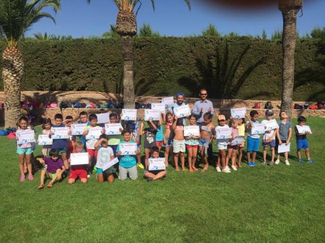 A total of 145 children participating in the second half of July "Summer Campus" within the "Summer Polideportivo'2016", Foto 4