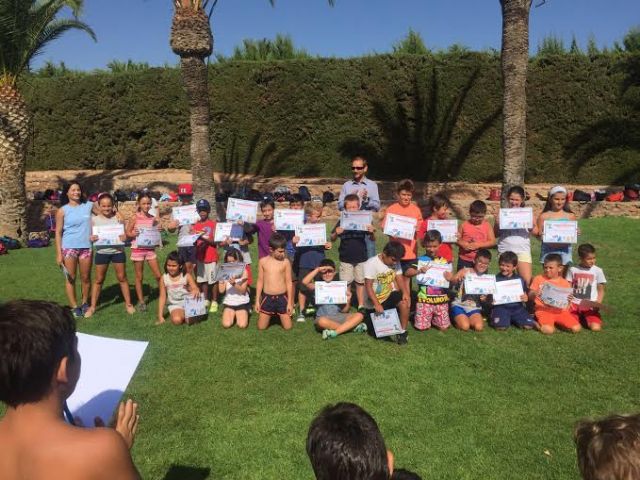 Un total de 145 niños participan en la segunda quincena de julio del Campus de Verano dentro del Verano Polideportivo´2016, Foto 6