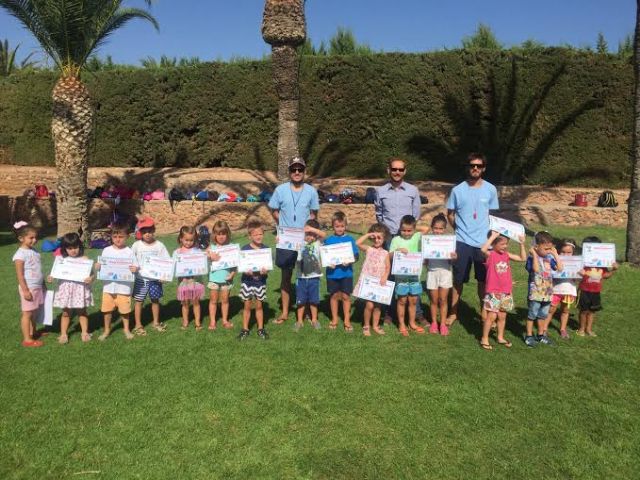 Un total de 145 niños participan en la segunda quincena de julio del Campus de Verano dentro del Verano Polideportivo´2016, Foto 7