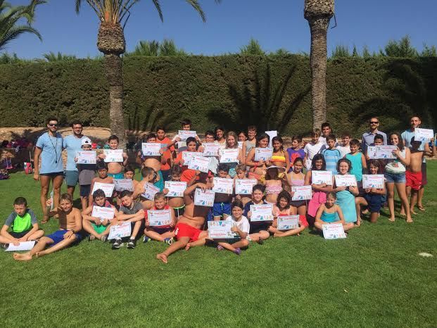 Un total de 145 niños participan en la segunda quincena de julio del Campus de Verano dentro del Verano Polideportivo´2016, Foto 9
