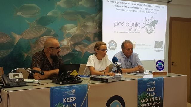 El seguimiento de la pradera oceánica del litoral constata el buen estado de los fondos marinos de la Región de Murcia - 1, Foto 1