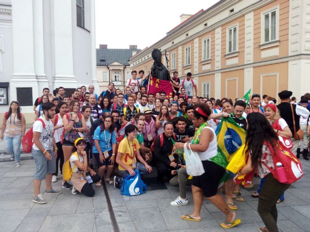 Los jóvenes de la Diócesis de Cartagena dan testimonio de su fe en Polonia - 2, Foto 2