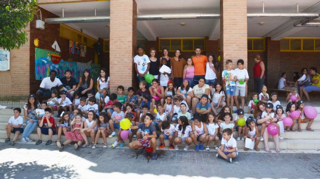 120 niños y niñas se gradúan en la Escuela de Verano de Lorquí - 1, Foto 1