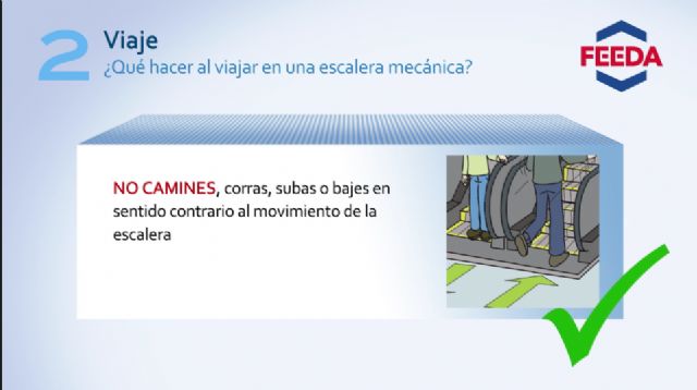 Campaña de la Asociación Empresarial de Ascensores de FREMM con el objetivo cero accidentes en el uso de cabinas y escaleras mecánicas - 2, Foto 2