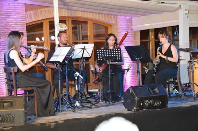 Éxito del concierto que protagonizó anoche la recién creada Asociación Musical Con Forza en La Santa, Foto 1