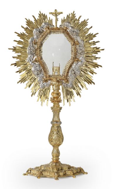 La muestra 'Signum' organizada con motivo del Año Jubilar 2017 incrementa sus piezas expuestas con el ostensorio de la Vera Cruz - 2, Foto 2