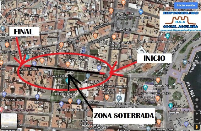 Responsabilidad Social Aguileña propone que se estudie soterrar parte de la Calle Conde de Aranda - 1, Foto 1