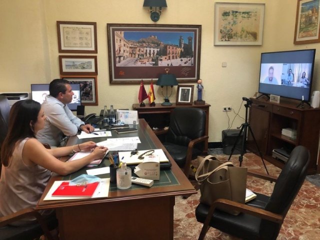 El Alcalde y la Concejala de Turismo se reúnen con el Director de Turismo de la Región de Murcia - 1, Foto 1