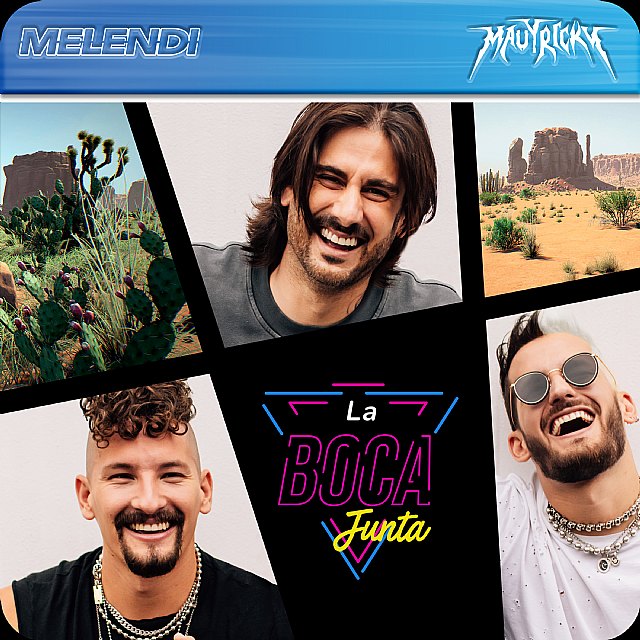 Melendi regresa cargado de energía con La boca junta, junto a Mau y Ricky - 1, Foto 1