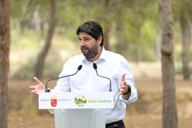 López Miras anuncia dos millones de euros para la protección y cuidado de Coto Cuadros - 2, Foto 2
