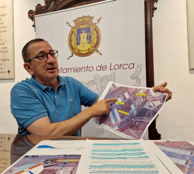 El Ayuntamiento de Lorca aprueba el procedimiento de contratación del 'Proyecto de drenaje sostenido y laminación de aguas pluviales' en el Polígono de Saprelorca - 1, Foto 1