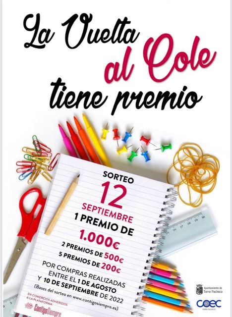 La vuelta al cole tiene premio un año más - 1, Foto 1