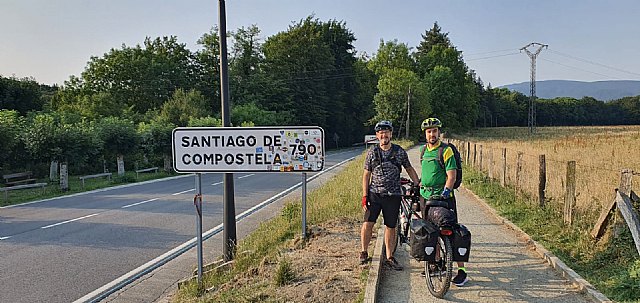 El sordociego Javier García Pajares completa el Camino de Santiago francés en tándem - 2, Foto 2