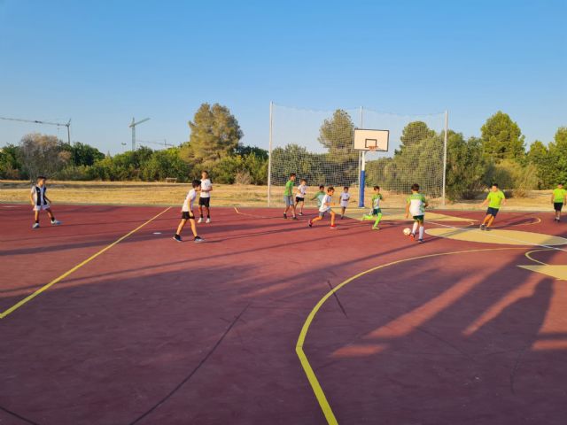 Acto de inauguración nueva pista polideportiva en urbanización Los Olivos de Molina de Segura - 1, Foto 1