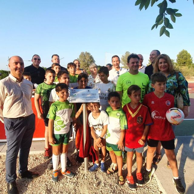 Acto de inauguración nueva pista polideportiva en urbanización Los Olivos de Molina de Segura - 4, Foto 4