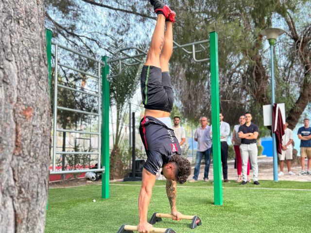 Archena inaugura un parque de calistenia para promover los espacios deportivos saludables - 2, Foto 2