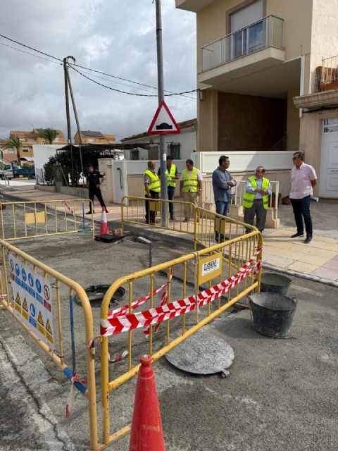 Fomento mejora el drenaje en la travesía de la pedanía abanillera de Mahoya y resuelve una demanda histórica de los vecinos - 1, Foto 1