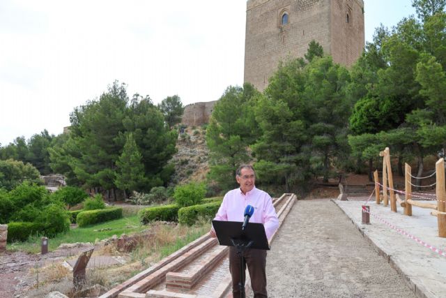 La remodelación de las fuentes ornamentales del Castillo de Lorca permitirán hacerlas más sostenibles y fomentar la reutilización del agua - 2, Foto 2