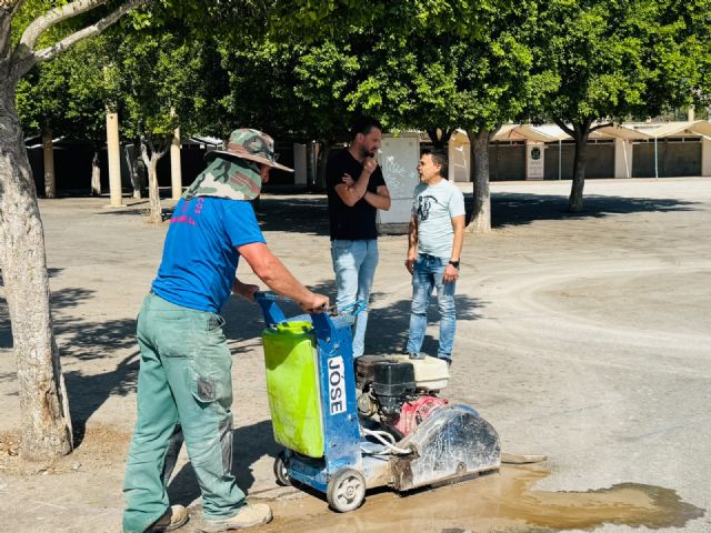 El Gobierno de Lorca invierte más de 88.000 euros en la renovación integral de la red eléctrica del recinto ferial del Huerto de la Rueda - 2, Foto 2