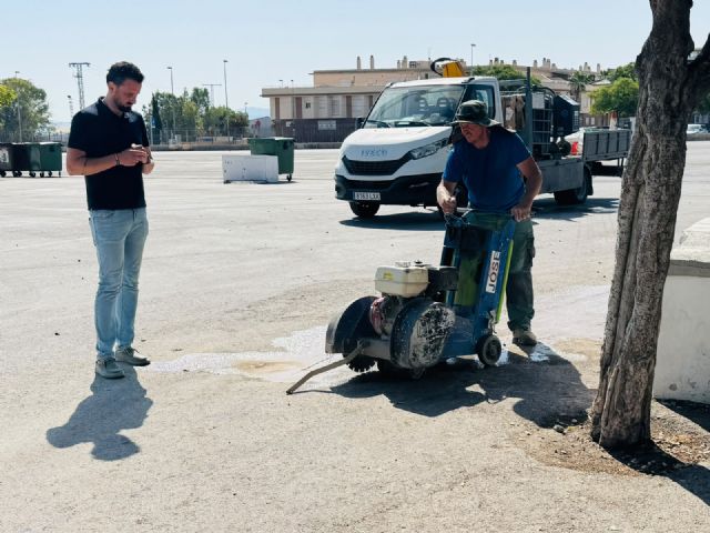 El Gobierno de Lorca invierte más de 88.000 euros en la renovación integral de la red eléctrica del recinto ferial del Huerto de la Rueda - 3, Foto 3