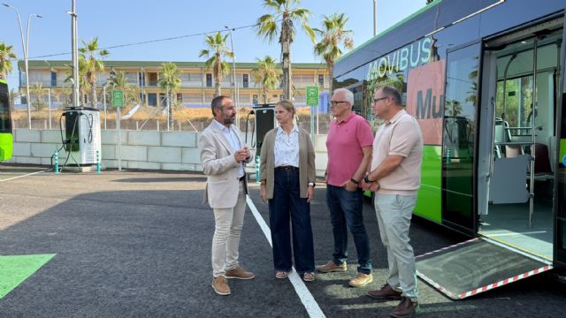 Infraestructuras culmina en Alcantarilla la instalación de los puntos de recarga para los nuevos autobuses eléctricos de Movibus - 2, Foto 2