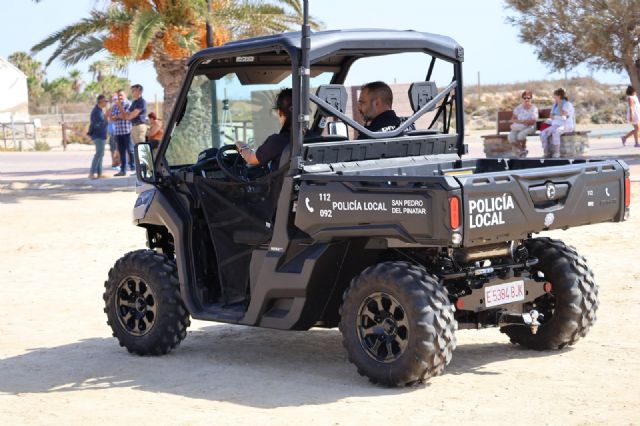 San Pedro del Pinatar incorpora un nuevo vehículo para reforzar el patrullaje en playas de Policía Local - 3, Foto 3