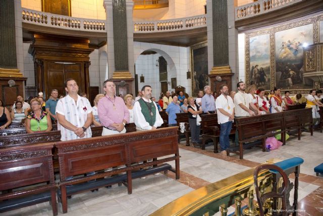 Barrios y diputaciones arroparon la nueva imagen de San Ginés en su tradicional romería - 4, Foto 4