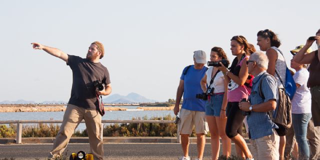 Los paisajes salineros conquistan el objetivo de decenas de aficionados a la fotografía - 2, Foto 2