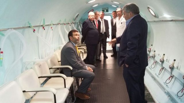 MC solicitará que el Pleno inste a la CARM a potenciar la cámara hiperbárica del Santo y Real Hospital de Caridad de Cartagena - 1, Foto 1