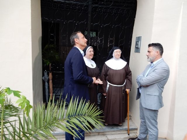 Cultura finalizará en breve las actuaciones de rehabilitación de la fachada del Monasterio de Santa Clara la Real de Murcia - 1, Foto 1