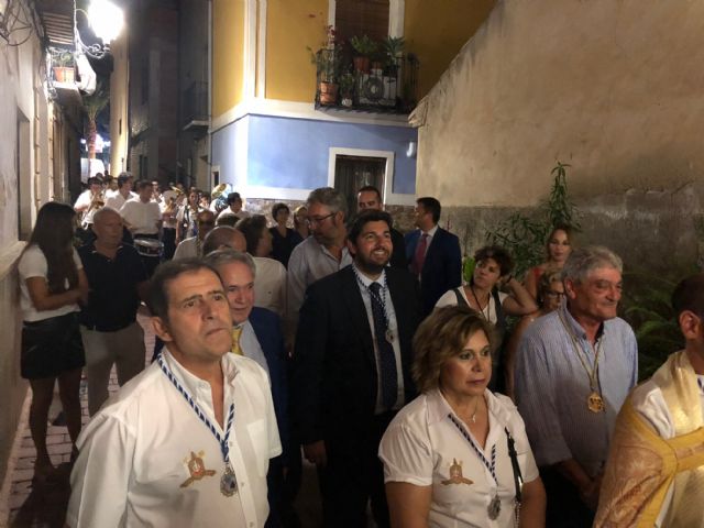 López Miras asiste a la cohetada con motivo de las fiestas patronales de Ojós - 2, Foto 2