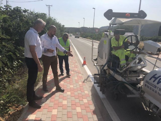 Fomento mejora la seguridad de cinco tramos de carreteras regionales en Albudeite, Campos del Río y Mula - 1, Foto 1